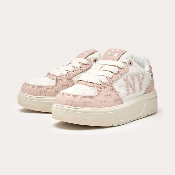 Giày MLB Chunky Liner Embo Monogram Cooperstown NY Yankees - 3ASXE035N-50PKS