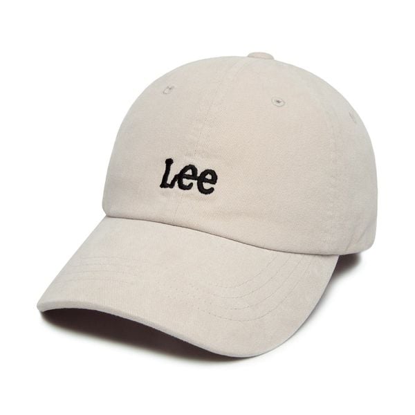 Nón Lee [Unisex] - Small Twitch Logo Ball Cap Beige - LE2603CA01BE