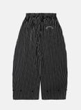  Quần Dài [Unisex] Badblood - [w-pts24-041] AJ Easy Pants - Black/Stripe 