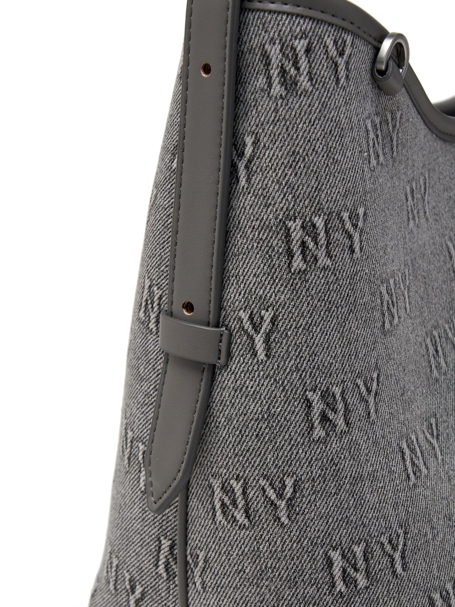  Túi Xách MLB - Classic Monogram Denim Embossed Bucket Bag NY - 3ABMMD16N-50CGL 