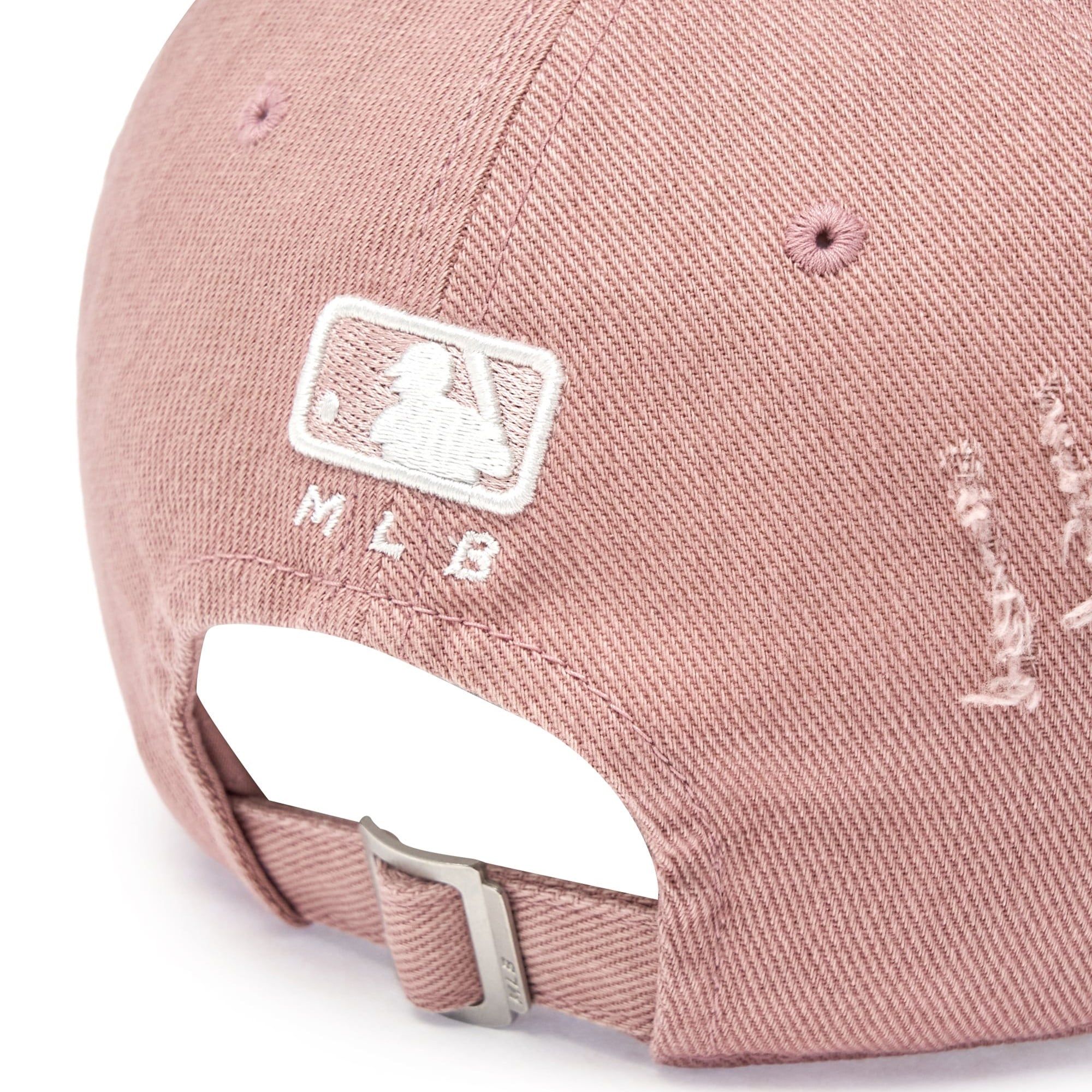  Nón MLB Korea - [Unisex] Damage Washed Unstructured Ball Cap NY Yankees - 3ACPVV34N-50PKM 