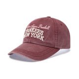  Nón MLB Korea - Vintage Color Washed Unstructured Ball Cap NY Yankees - 3ACPV185N-50WID 