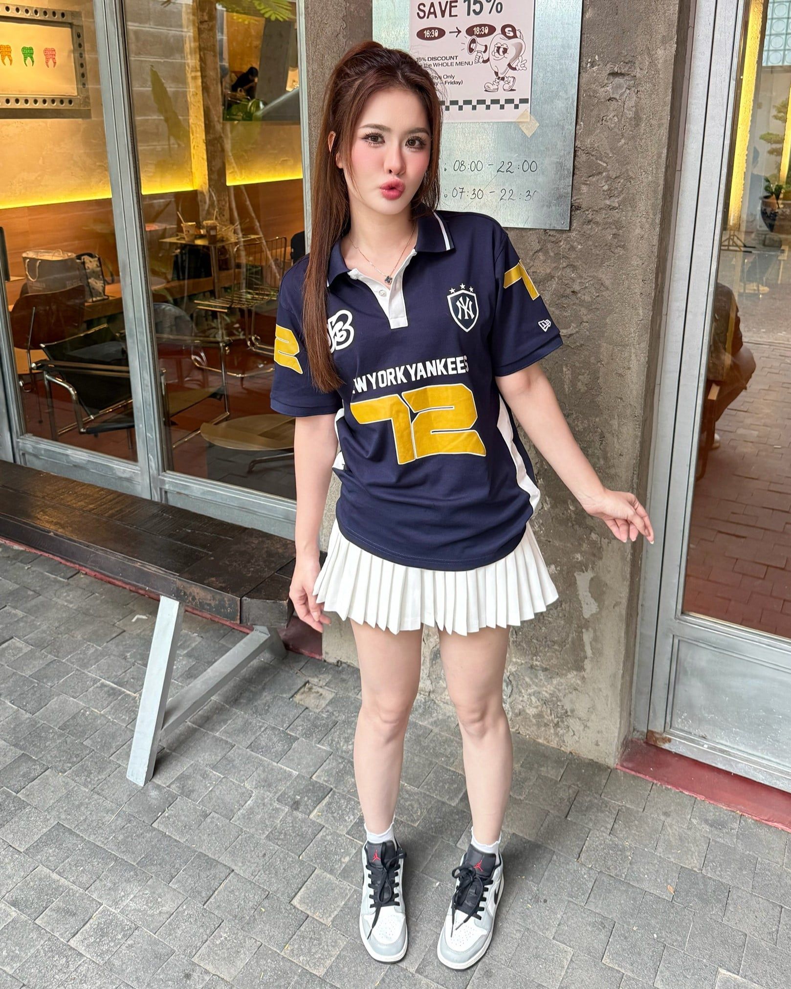  Áo Thun Polo New Era - [Unisex] NY Racing 72 