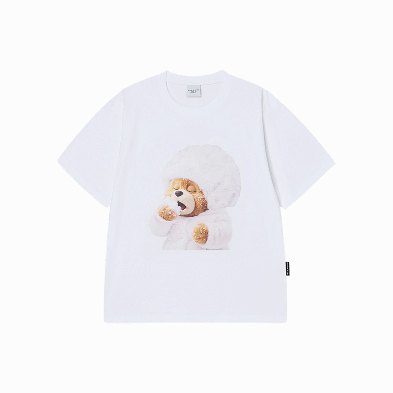  Áo thun ADLV - Acmé de la vie  AC Bear Baby Face Snow 