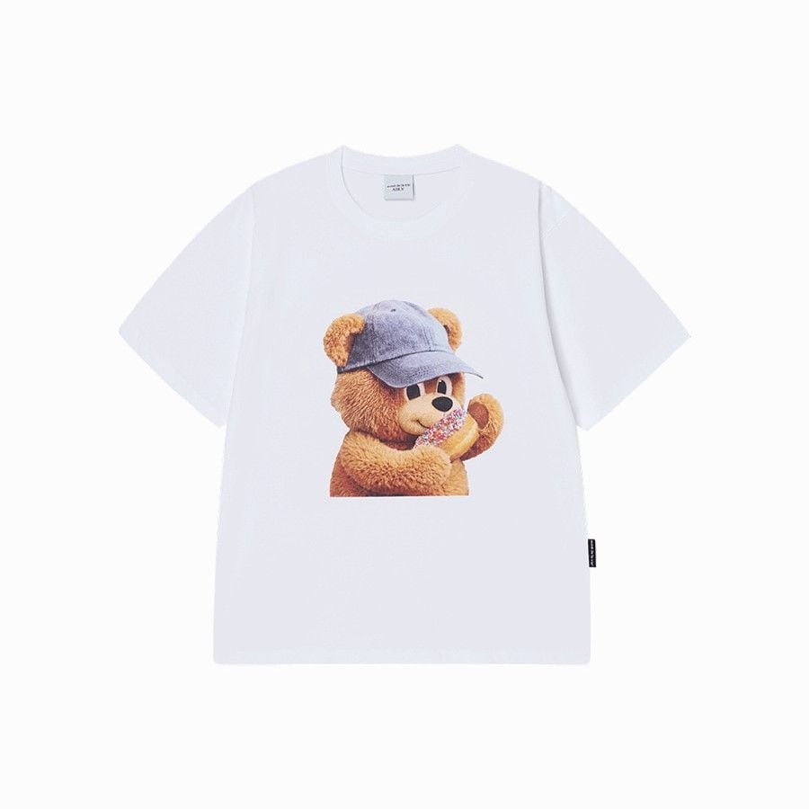  Áo thun ADLV - Acmé de la vie  AC Bear Baby Face Cap Boy 