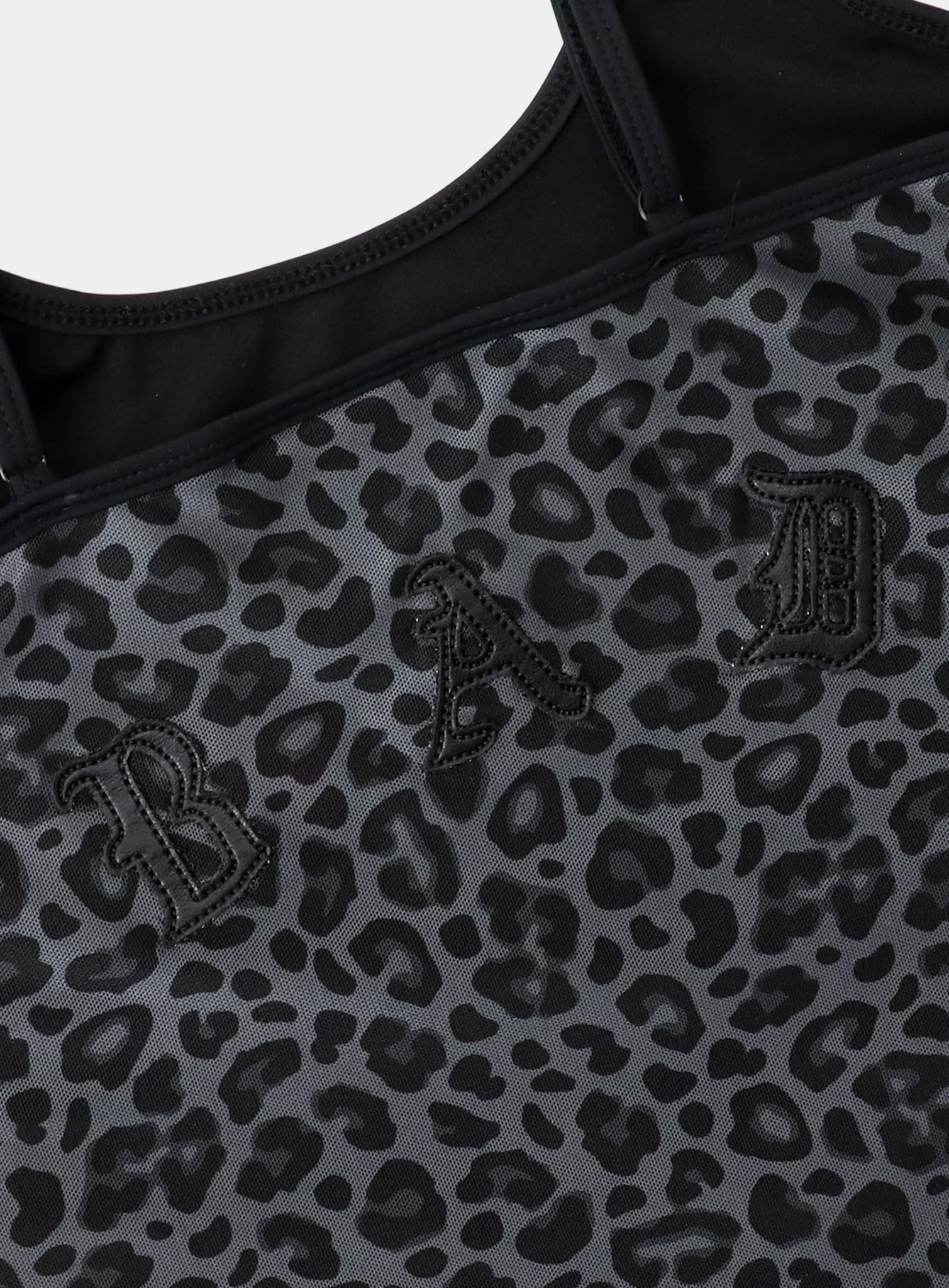  Váy [Nữ] Badblood - [w-drs25-003] Mystic String Mini Dress Black Leopard 