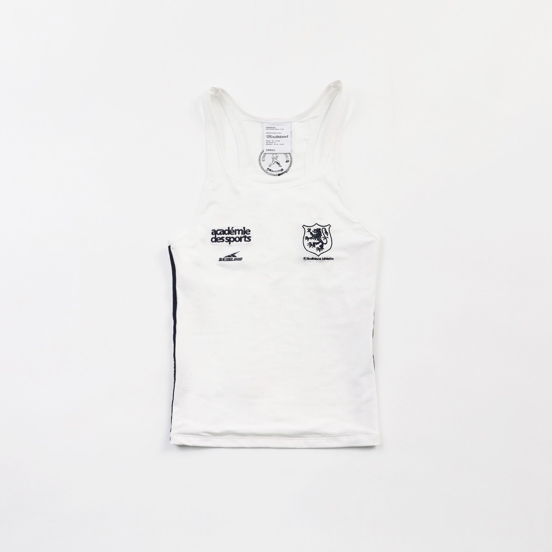 Áo Croptop [Nữ] Badblood - [w-tnk24-044] ADS Vintage Tank White 