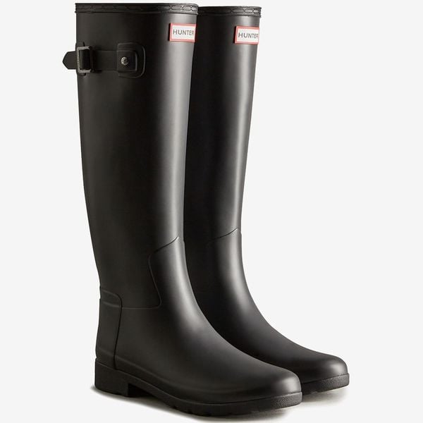 Giày Boots Hunter - Women's Refined Tall Boots Black