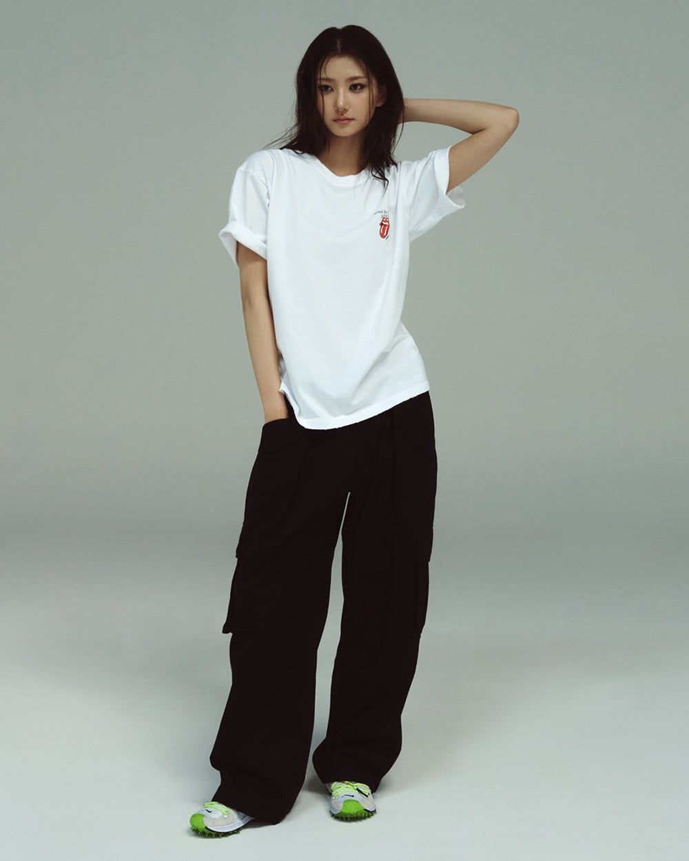  Áo thun ADLV [Unisex] - Acmédelavie Rolling Stones Basic Logo 