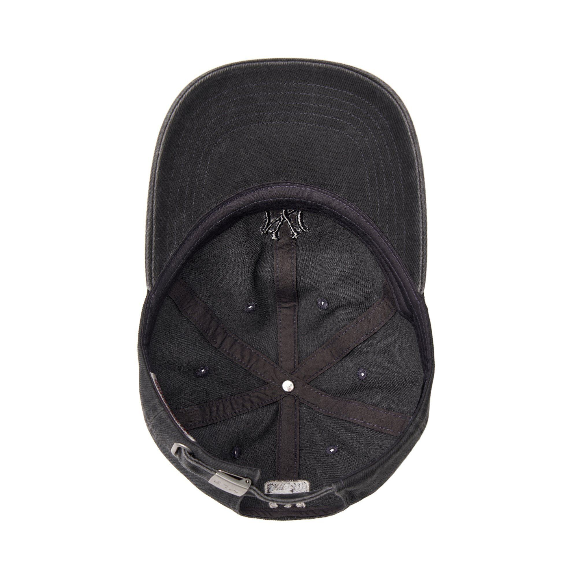  Nón MLB Basic Washed Basic Washed Unstructured Ball Cap New York Yankees Gray - 3ACPVV14N-50GRD 