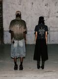  Áo Sơ Mi [Unisex] Badblood - [w-sht25-008] Cosmo Graphic Short Sleeve Shirt Charcoal Blue Check 
