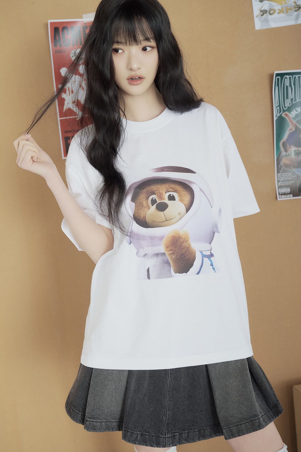  Áo thun ADLV - Acmé de la vie  AC Bear Baby Face Astronaut 