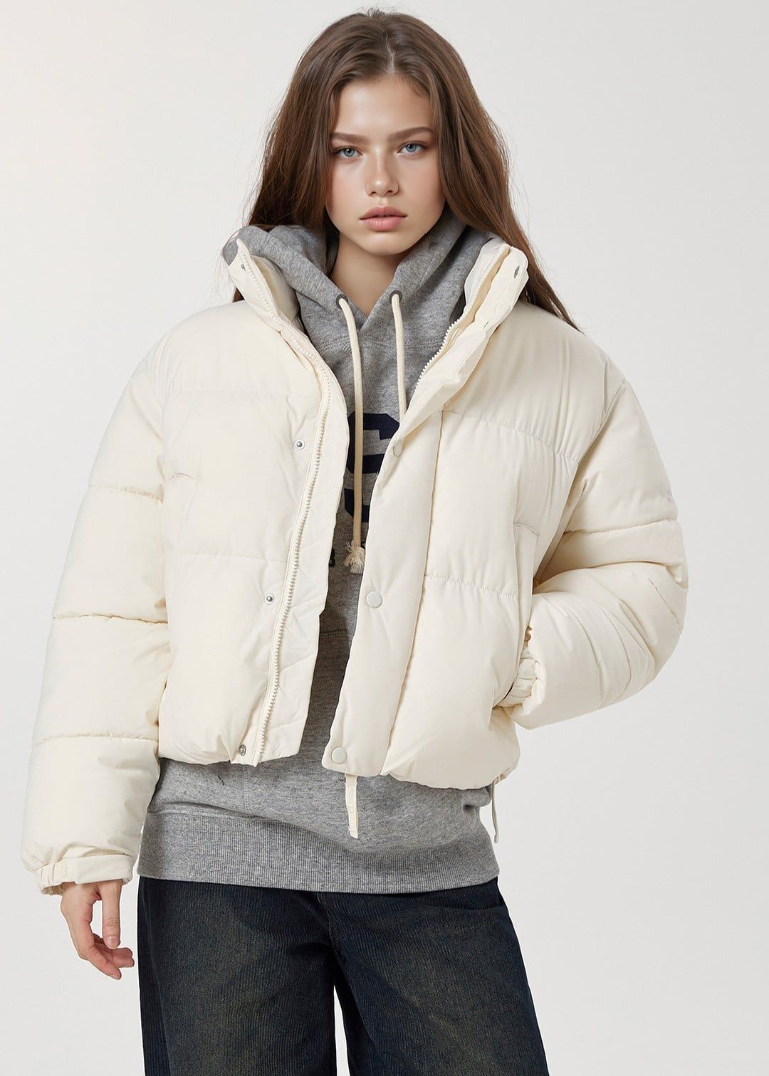  Áo Khoác Phao Whoau - Short Puffer Padding - WHJPF4V15F 