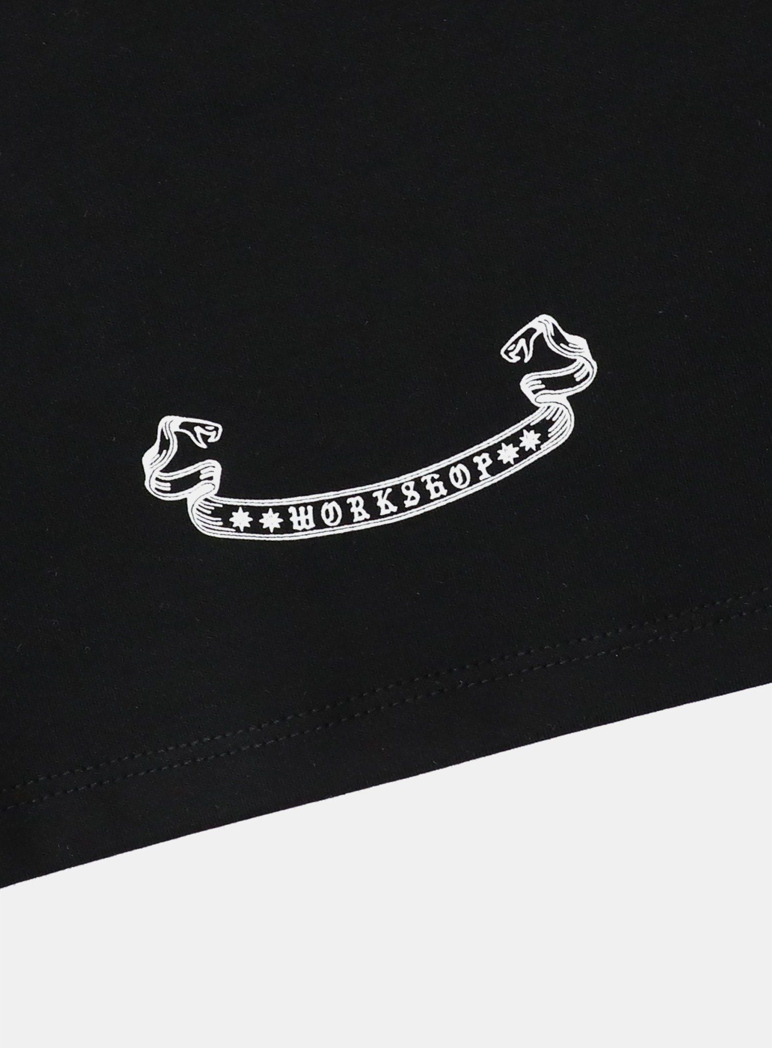  Áo Thun [Unisex] Badblood - [w-tee25-110] 91 V-Neck Jersey T-Shirt - Black 