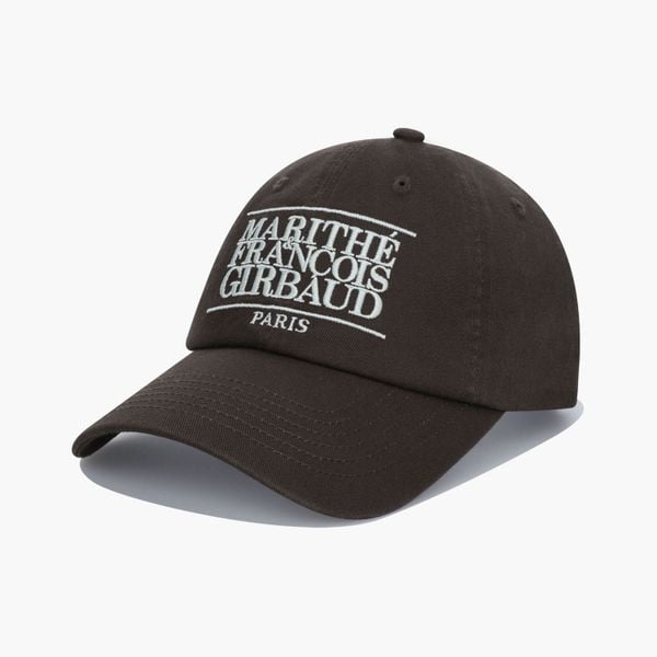 Nón Marithe & Francois Girbaud - Classic Logo Cap Dark Brown