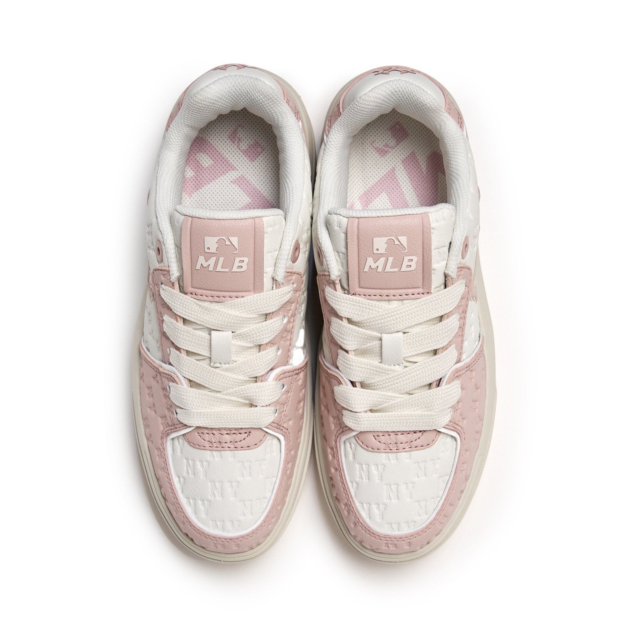  Giày MLB Chunky Liner Embo Monogram Cooperstown NY Yankees - 3ASXE035N-50PKS 