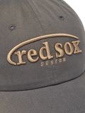  Nón MLB Korea - [Unisex] Vintage Washed Curve Logo Unstructured Ball Boston - 3ACPV076N-43CGS 