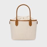  Túi Xách Whoau - Steve Canvas Tote Bag Beige - WHBGG2224A 