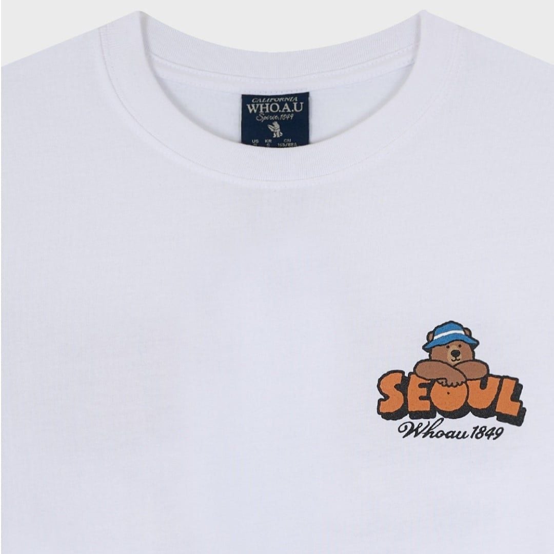  Áo Thun WHOAU [SEOUL EDITION] My Seoul City T-shirt WHRPG2310U 