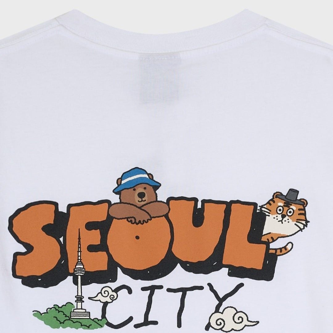  Áo Thun WHOAU [SEOUL EDITION] My Seoul City T-shirt WHRPG2310U 
