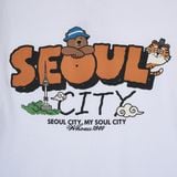  Áo Thun WHOAU [SEOUL EDITION] My Seoul City T-shirt WHRPG2310U 