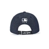  Nón MLB Korea - [Unisex] Vintage Denim Curve Logo Unstructured Ball Cap LA Dodgers - 3ACPV196N-50INS 