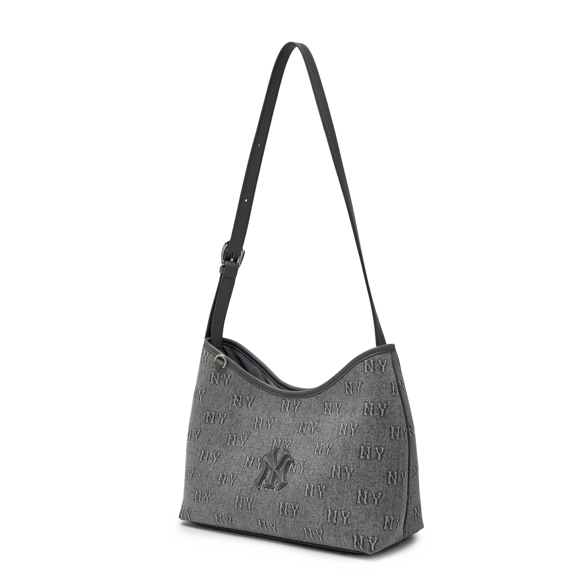  Túi Xách MLB - Classic Monogram Denim Embossed Bucket Bag NY - 3ABMMD16N-50CGL 