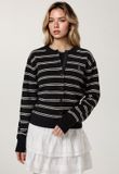  Áo Cardigan WHOAU [Nữ] - Steve R-Neck - WHCKG1111F 