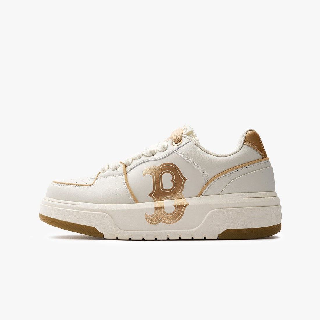  Giày MLB Chunky Liner Basic Boston Gold 3ASXCLB3N-43GOS 