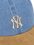  Nón MLB Korea - [Unisex] Denim Suede Unstructured Ballcap - 3ACPB125N-50BGS 
