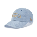 Nón MLB Korea - [Unisex] Vintage Denim Curve Logo Unstructured Ball Cap LA Dodgers - 3ACPV196N-50INS 