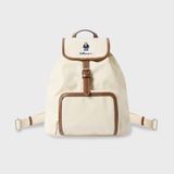  Balo Whoau Korea - Canvas Pocket Backpack - WHBGF3851A 