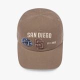  Nón MLB Korea - [Unisex] Vintage Patch Unstructured Ball Cap San Diego Padres - 3ACPB175N-13BGD 