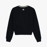  Áo Sweater [Nữ] MLB Korea - Varsity Cursive NY Yankees - 3FMTV0344-50BKS 