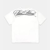  Áo Thun [Unisex] Badblood - [w-tee25-034] Dark Classic Logo T-Shirt White 