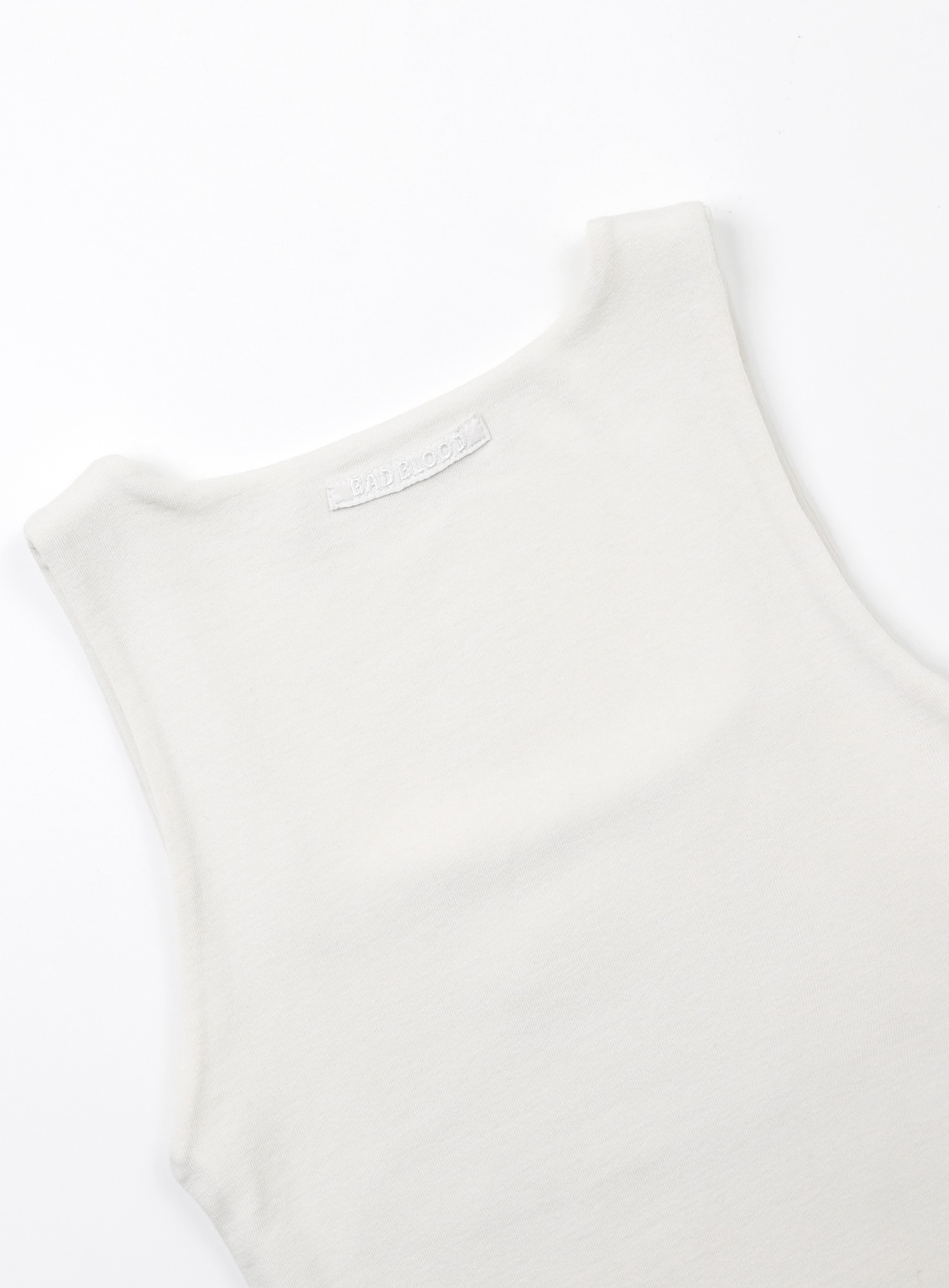 ■BADBLOOD■ Beyond Soft Square Neck Tank Cream w-tnk24-072 Áo Tanktop [Nữ] Badblood - [w-tnk24-072] Beyond Soft Square