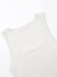  Áo Tanktop [Nữ] Badblood - [w-tnk24-072] Beyond Soft Square Neck Tank Cream 