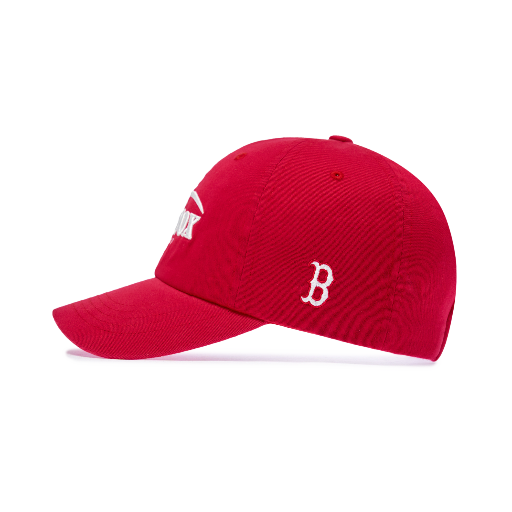  Nón MLB Korea - [Unisex] Jelly Unstructured Ball Cap Boston Red Sox - 3ACPV315N-43RDS 