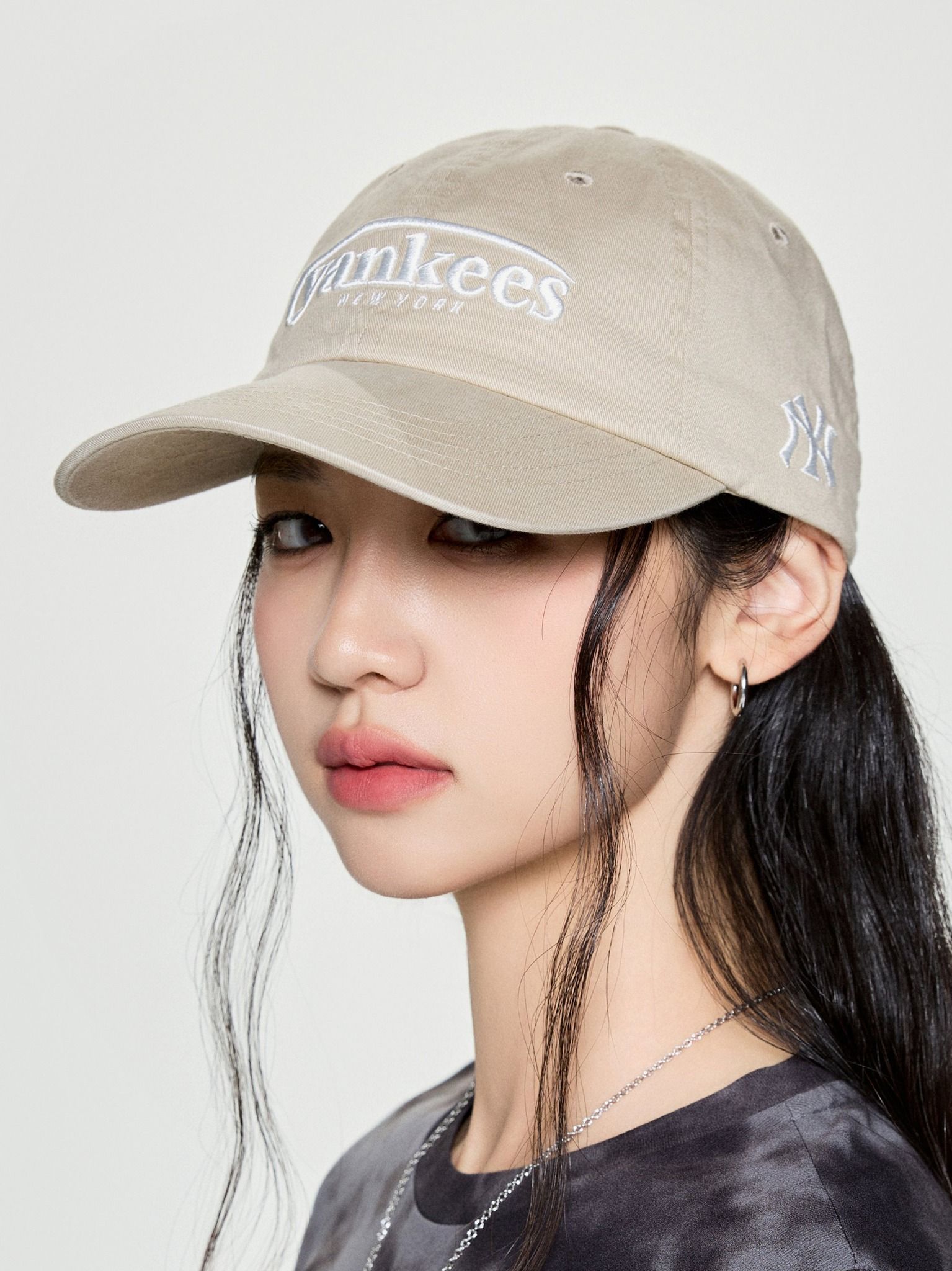  Nón MLB Korea - [Unisex] Jelly Unstructured Ball Cap NY Yankees - 3ACPV315N-50BGS 