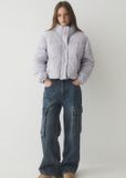  Áo Khoác Phao Whoau - High neck Short Puffer - WHJPE4V15F 
