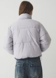  Áo Khoác Phao Whoau - High neck Short Puffer - WHJPE4V15F 