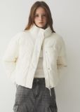  Áo Khoác Phao Whoau - High neck Short Puffer - WHJPE4V15F 