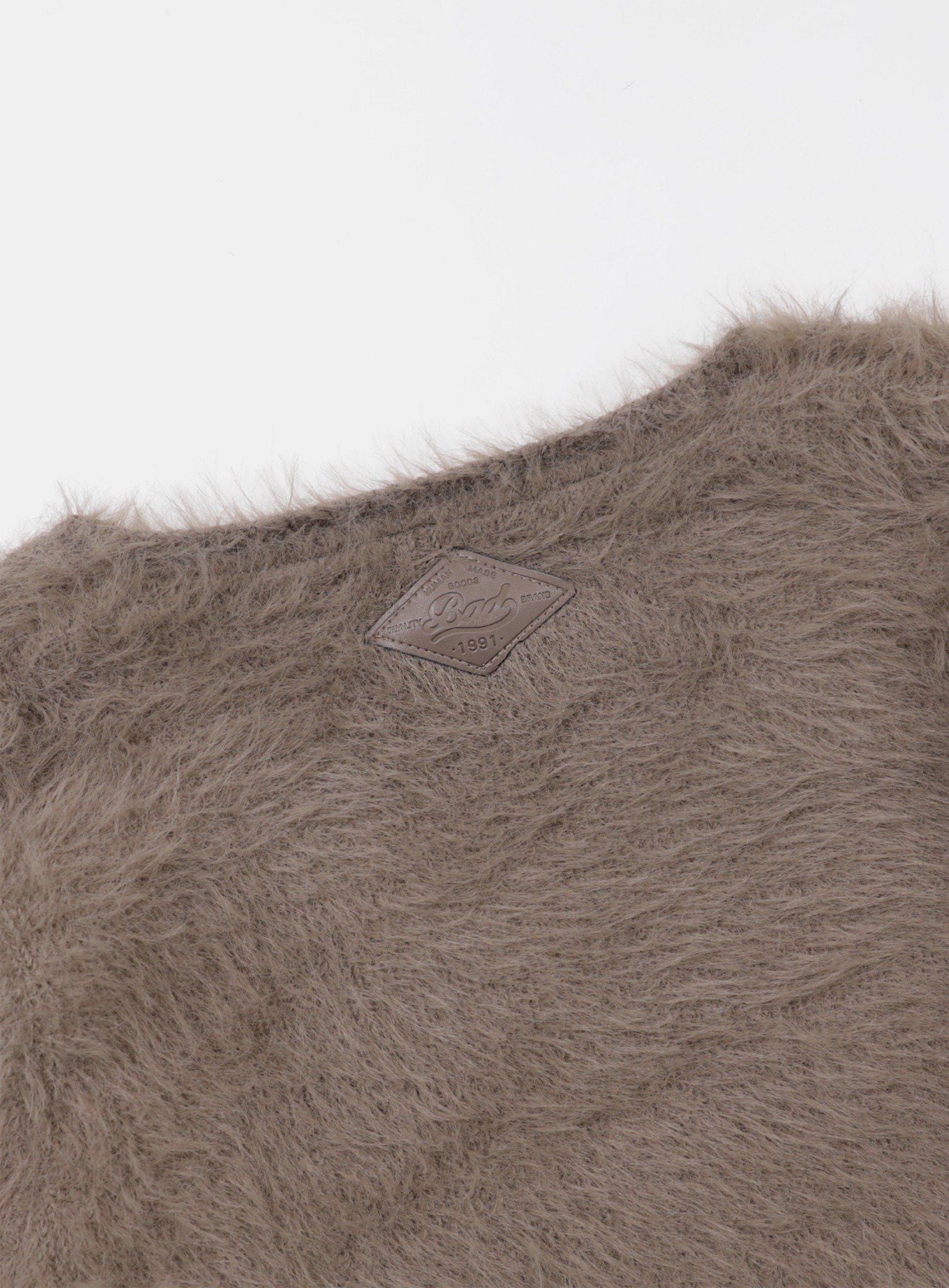  Áo Sweater [Nữ] Lông Badblood - [w-knt24-016] BS Mohair V-neck Sweater Tobacco 