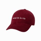  Nón ADLV - Acmedelavie Basic Big Logo Ball Cap Red 