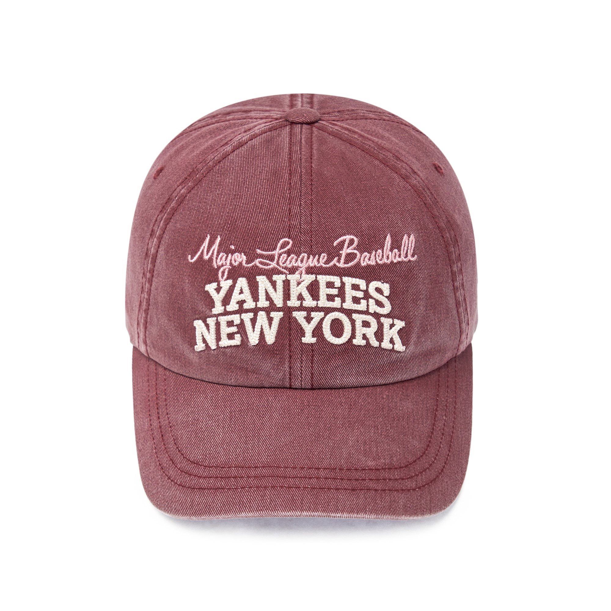  Nón MLB Korea - Vintage Color Washed Unstructured Ball Cap NY Yankees - 3ACPV185N-50WID 