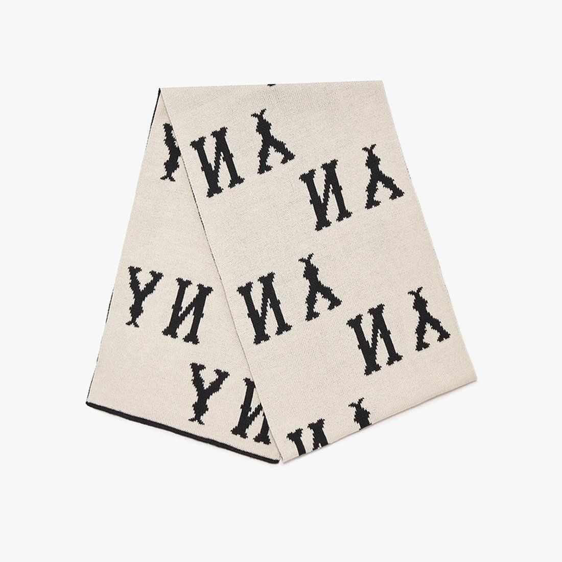  Khăn Quàng Cổ MLB Premium Classic Monogram NY Yankees - 3AMFM0336-50BKS 