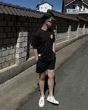  Áo Thun New Era - [Unisex] NY Yankees Snoopy Black 