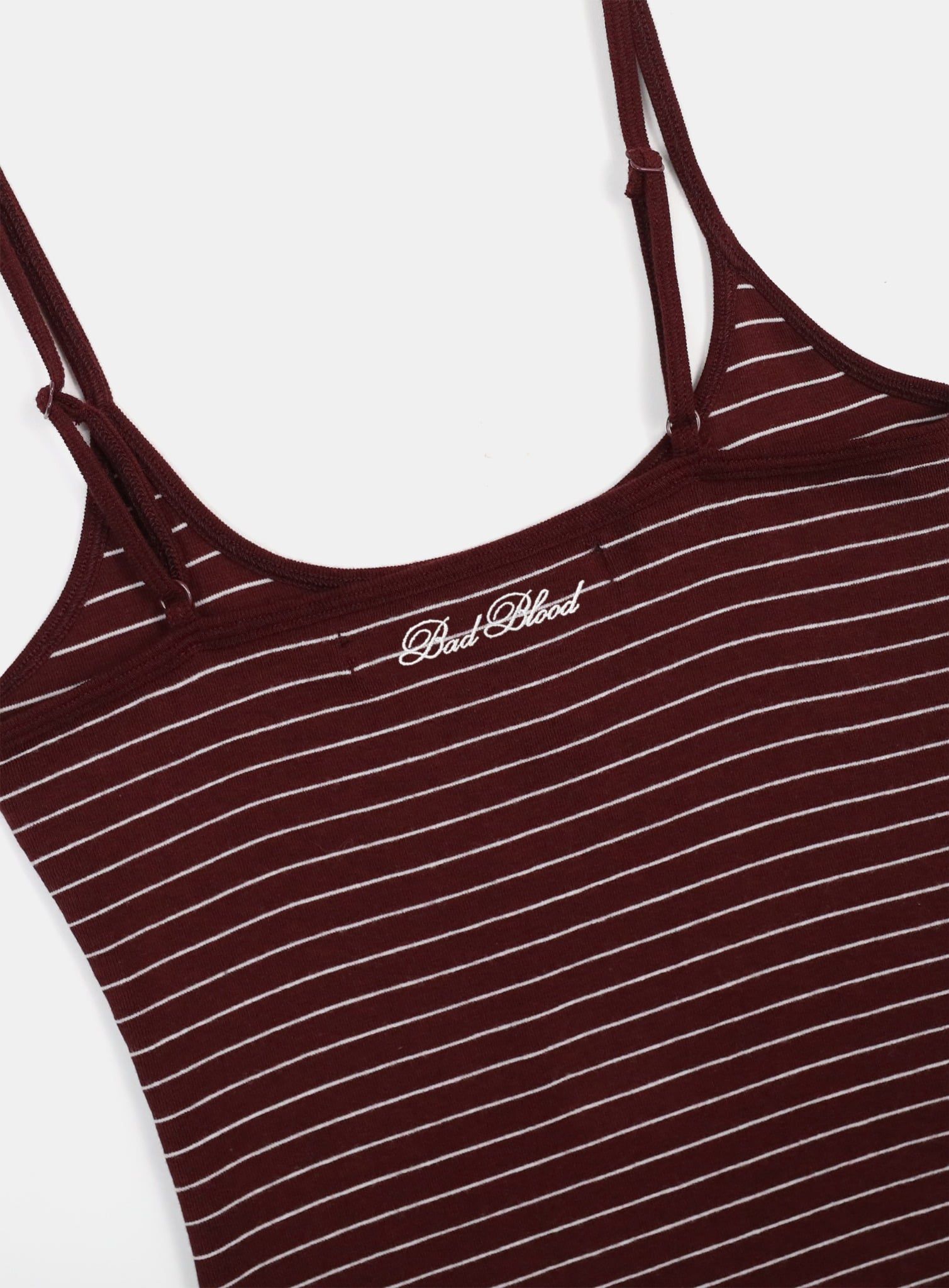  Áo Hai Dây [Nữ] Badblood - [w-tnk25-001] Beyond Soft String Tank Striped Red 