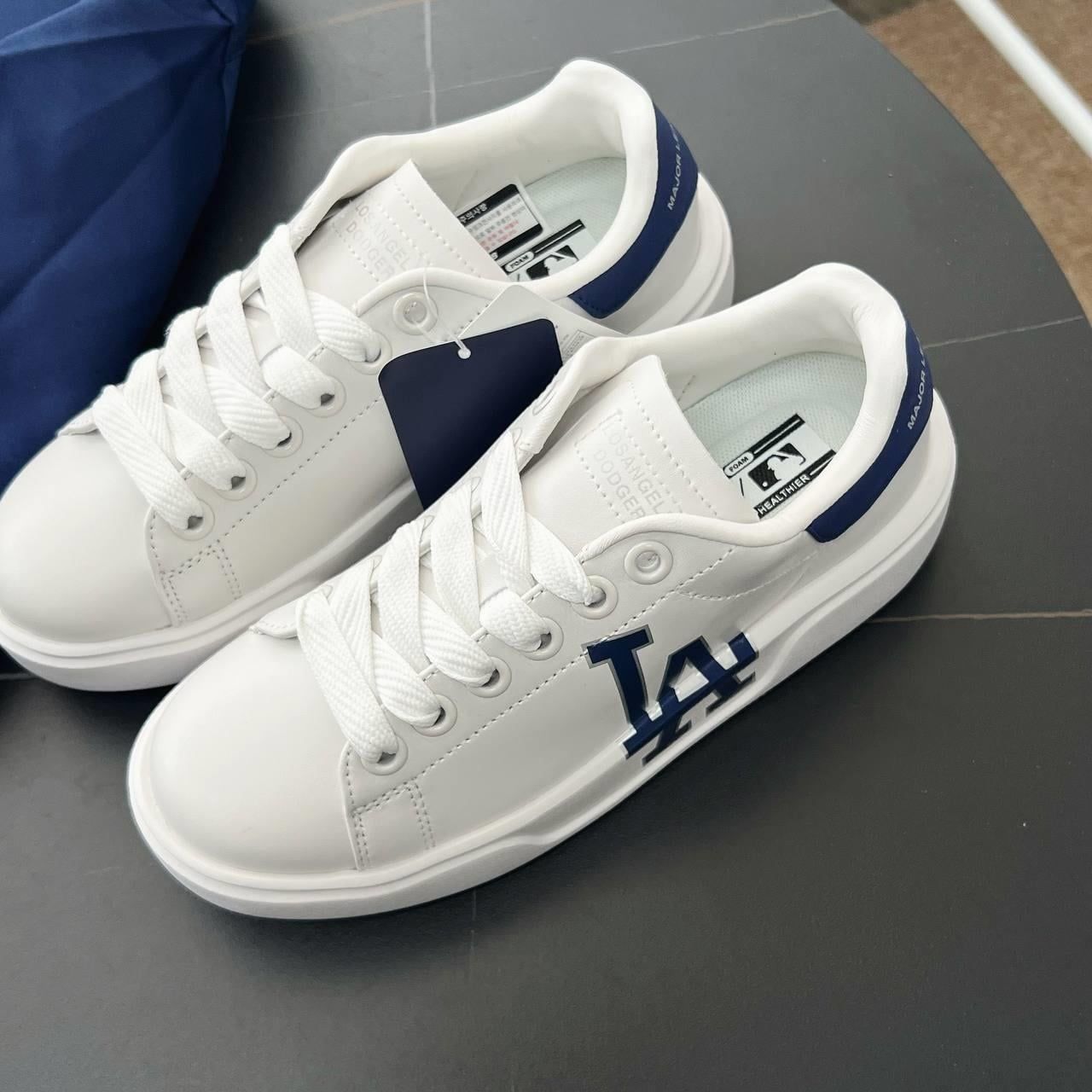  Giày MLB Chunky Classic A LA Dodgers White - 3ASXCCB3N-07WHS 