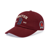  Nón MLB Korea - [Unisex] Vintage Cooperstown Patch Unstructured Ball Cap Boston Red Sox - 3ACPB105N-43WID 